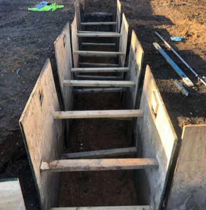 Strip foundations
